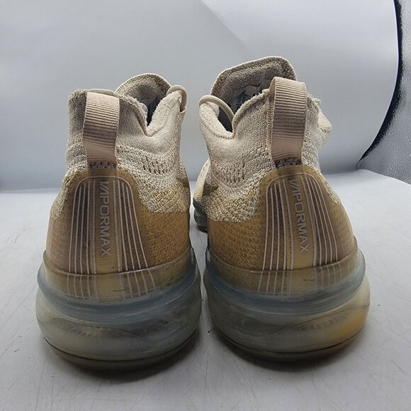 Nike Air Vapormax 2023 Flyknit Mens 12 Sanddrift Bronzine Shoes DV1678-100 - Picture 4 of 14